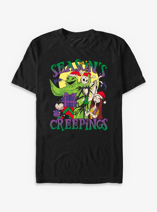 Disney The Nightmare Before Christmas Season's Creepings T-Shirt T-Shirt | Aesthetic Graphic | Trending Now