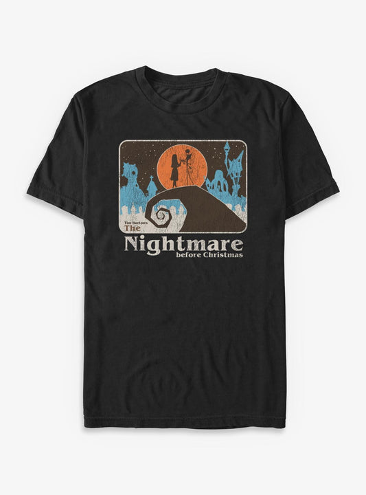 Disney The Nightmare Before Christmas Jack Sally Hill Pose T-Shirt T-Shirt | Trending Design | Top Pick For Fans