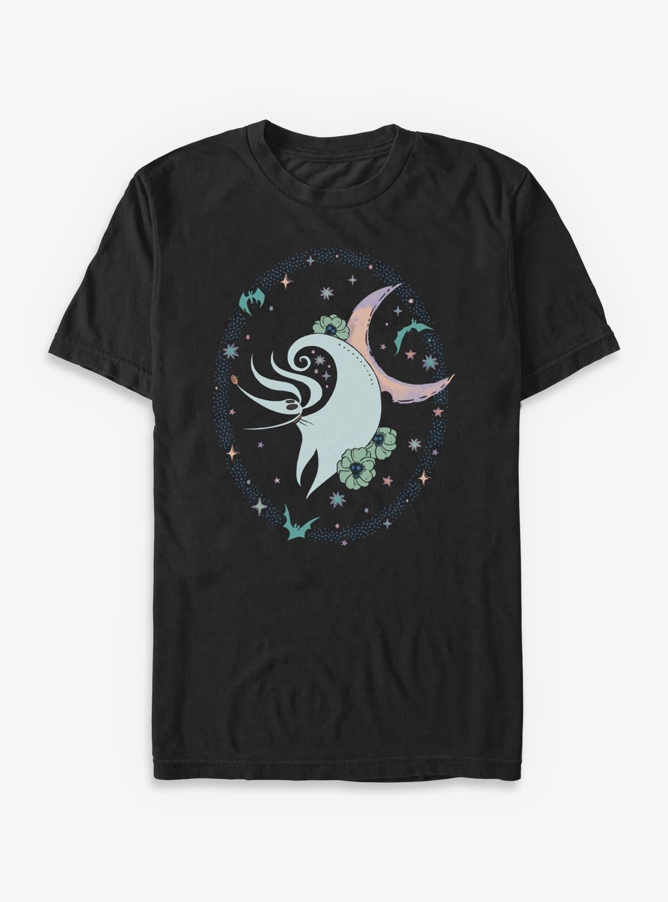 Disney The Nightmare Before Christmas Zero Stars And Flowers T-Shirt T-Shirt | Premium Graphic | Great Gift Idea