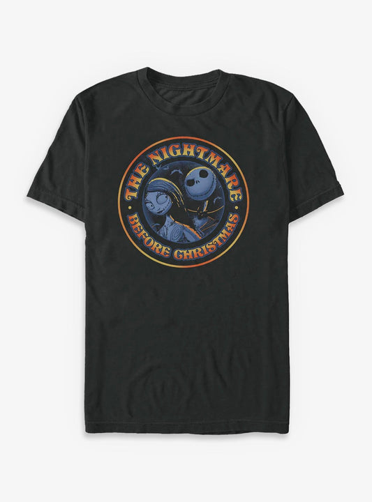 Disney The Nightmare Before Christmas Jack Sally Funky Duo T-Shirt T-Shirt | Aesthetic Graphic | High Demand Item