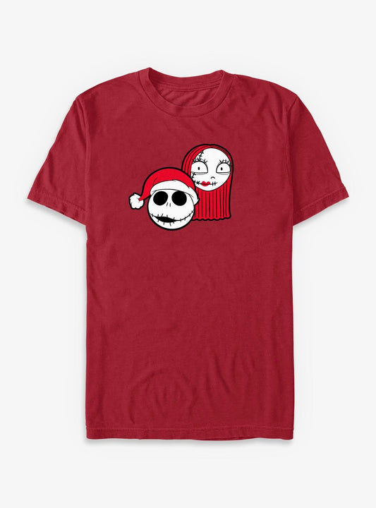 Disney The Nightmare Before Christmas Jolly Jack Sally T-Shirt T-Shirt | Aesthetic Graphic | Top Pick For Fans