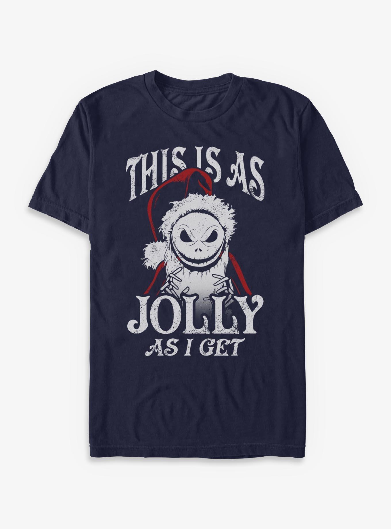 Disney The Nightmare Before Christmas Jolly Santa Jack T-Shirt T-Shirt | Exclusive Edition | Great Gift Idea