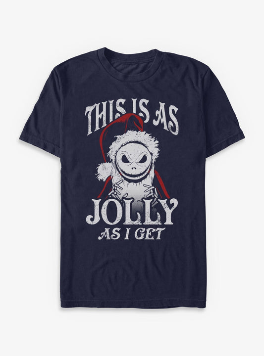 Disney The Nightmare Before Christmas Jolly Santa Jack T-Shirt T-Shirt | Exclusive Edition | Great Gift Idea