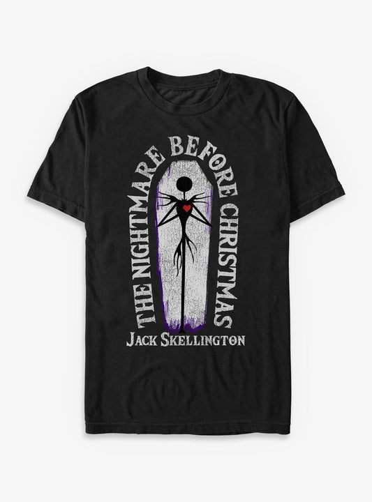 Disney The Nightmare Before Christmas Jack Coffin T-Shirt T-Shirt | Trending Design | Great Gift Idea