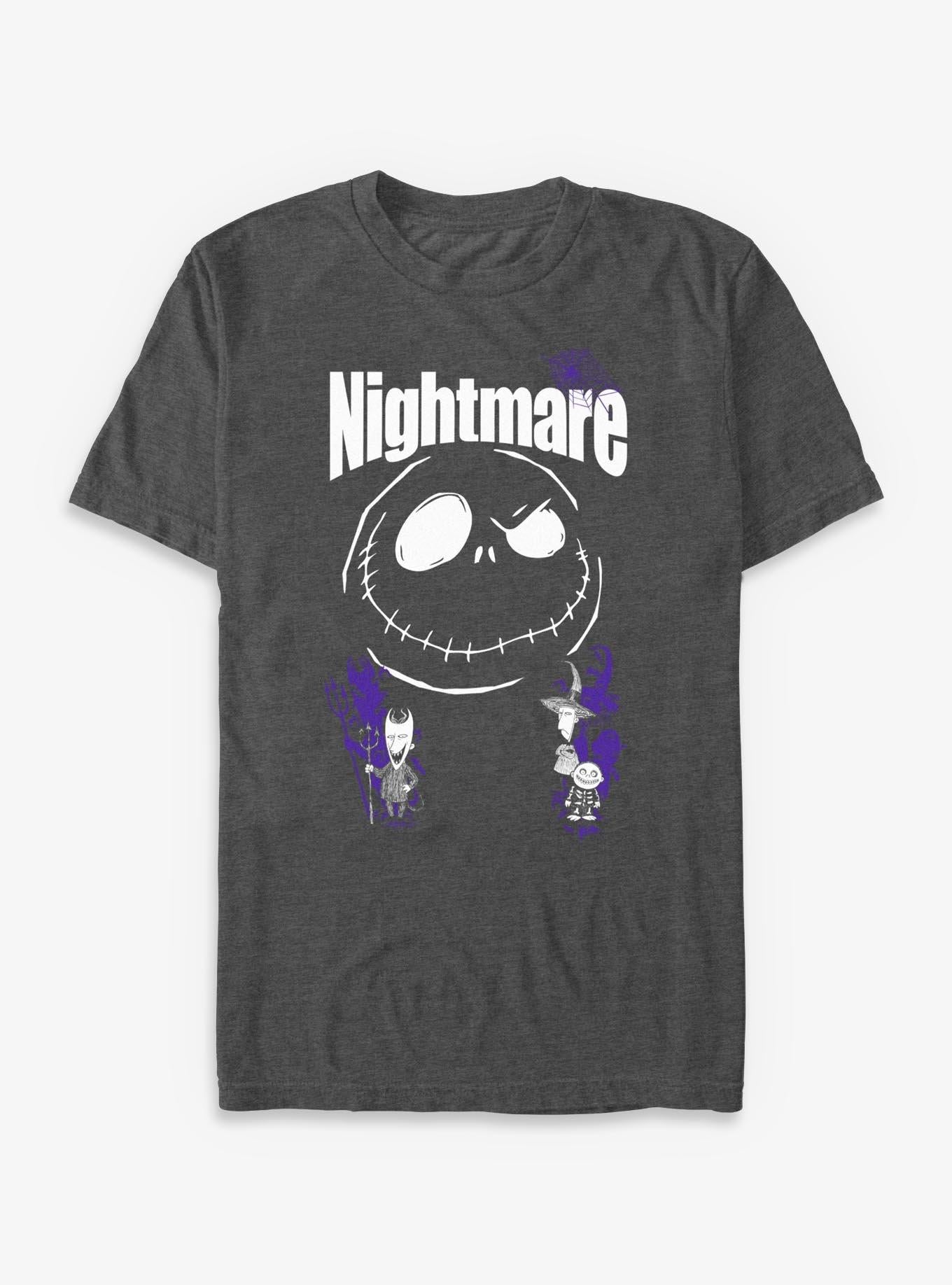 Disney The Nightmare Before Christmas Overlay Jack T-Shirt T-Shirt | Trending Design | Must-Have Style