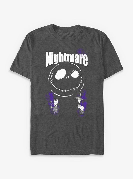 Disney The Nightmare Before Christmas Overlay Jack T-Shirt T-Shirt | Trending Design | Must-Have Style