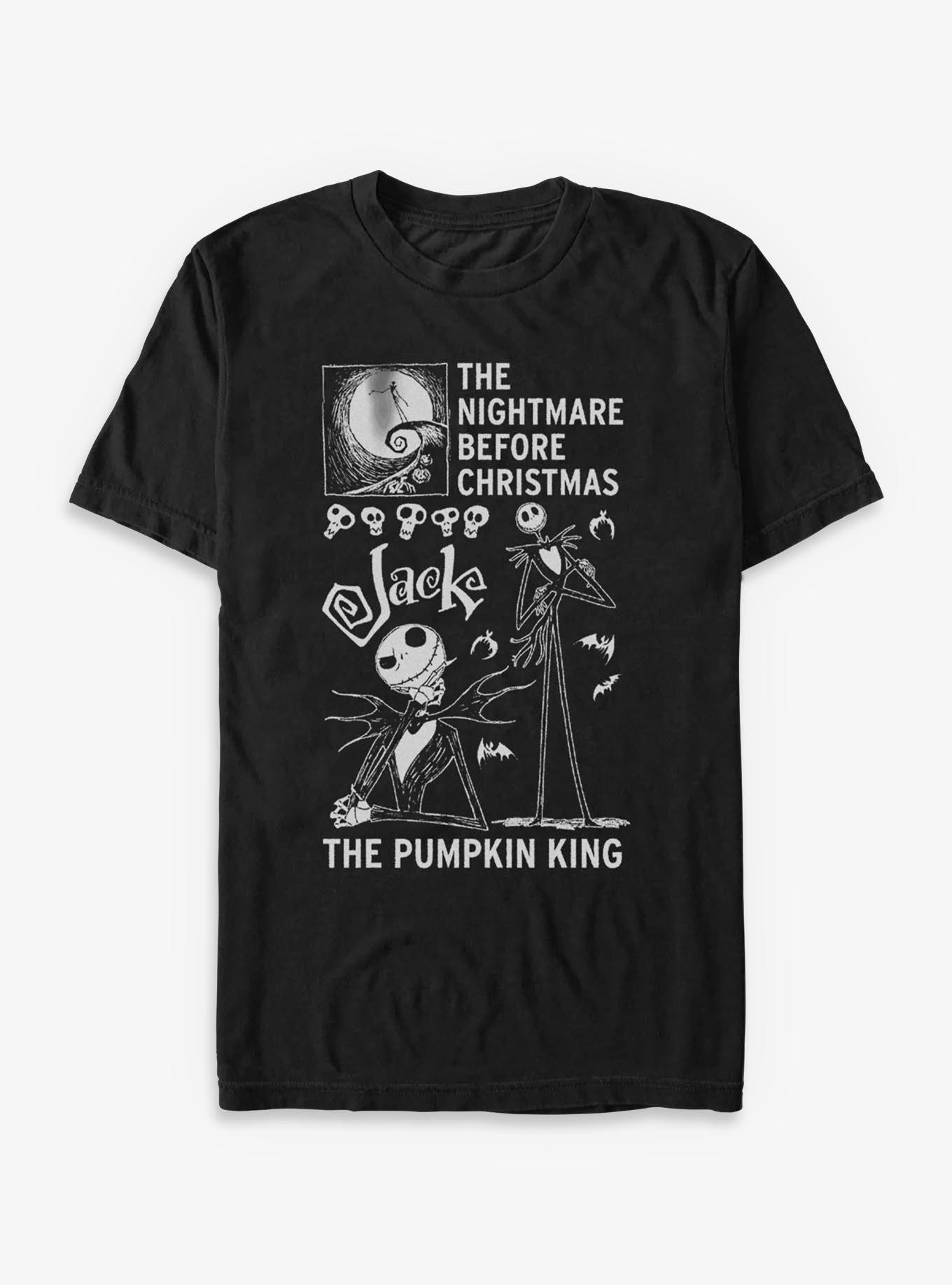 Disney The Nightmare Before Christmas Jack Hits T-Shirt T-Shirt | Streetwear Vibe | Perfect For Daily Wear