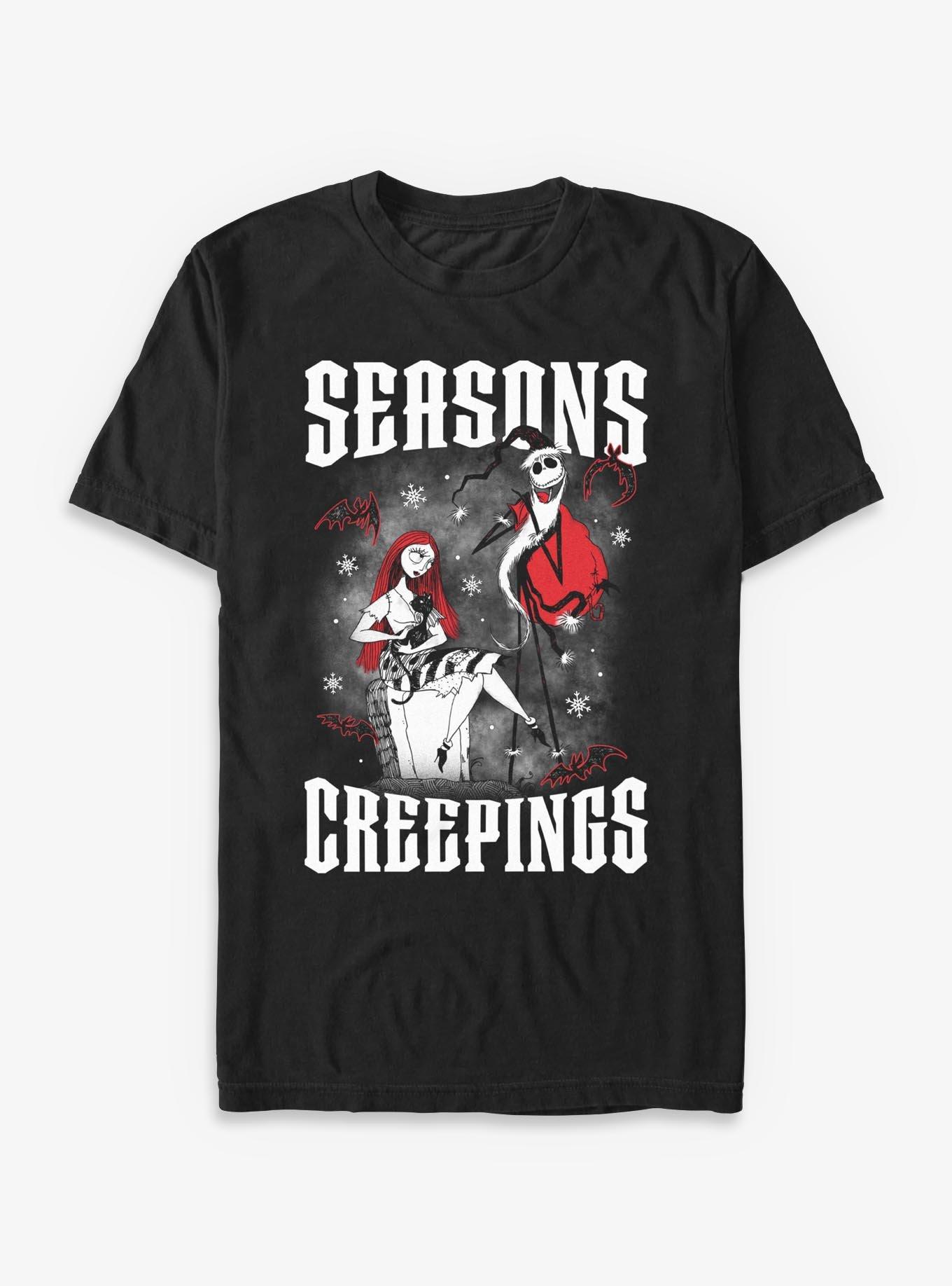Disney The Nightmare Before Christmas Seasons Creepings T-Shirt T-Shirt | Premium Graphic | Perfect For Daily Wear