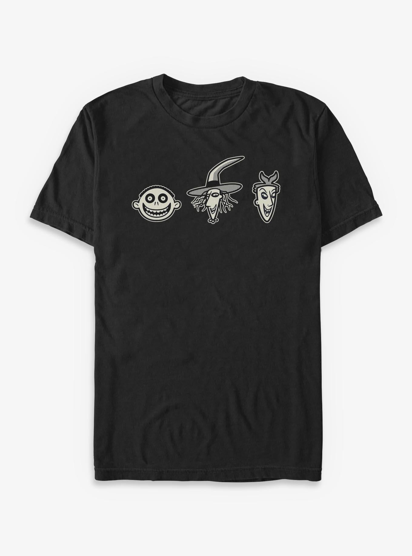 Disney The Nightmare Before Christmas Lock Shock Barrel T-Shirt T-Shirt | Streetwear Vibe | Great Gift Idea