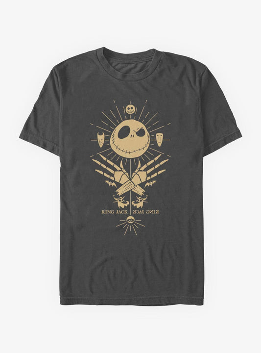 Disney The Nightmare Before Christmas Mirror Jack T-Shirt T-Shirt | High-Quality Print | High Demand Item