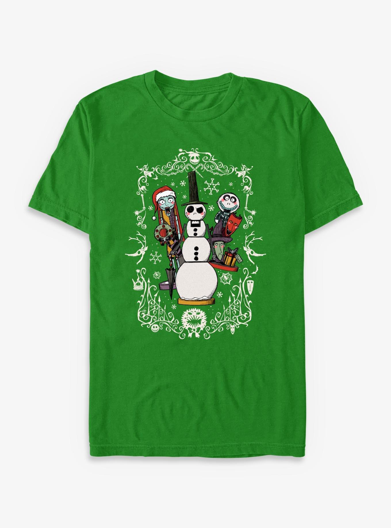 Disney The Nightmare Before Christmas A Scary Christmas T-Shirt T-Shirt | Aesthetic Graphic | Must-Have Style