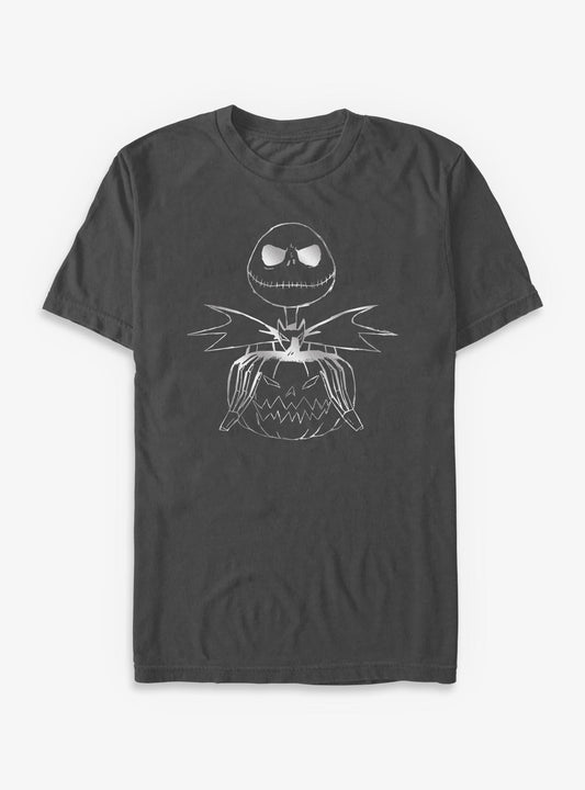 Disney The Nightmare Before Christmas Jack Pumpkin Sketch T-Shirt T-Shirt | Premium Graphic | Trending Now