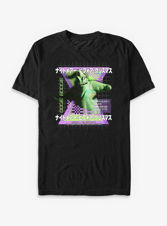 Disney The Nightmare Before Christmas Vaporwave Oogie T-Shirt T-Shirt | Aesthetic Graphic | Top Pick For Fans