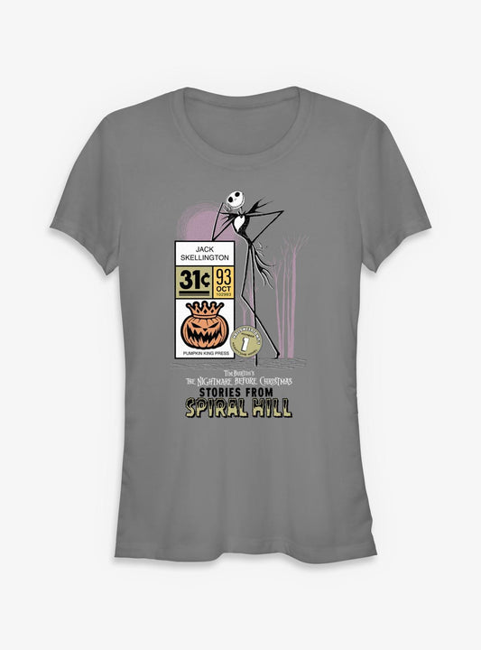 Disney The Nightmare Before Christmas King Press Girls T-Shirt T-Shirt | Premium Graphic | High Demand Item