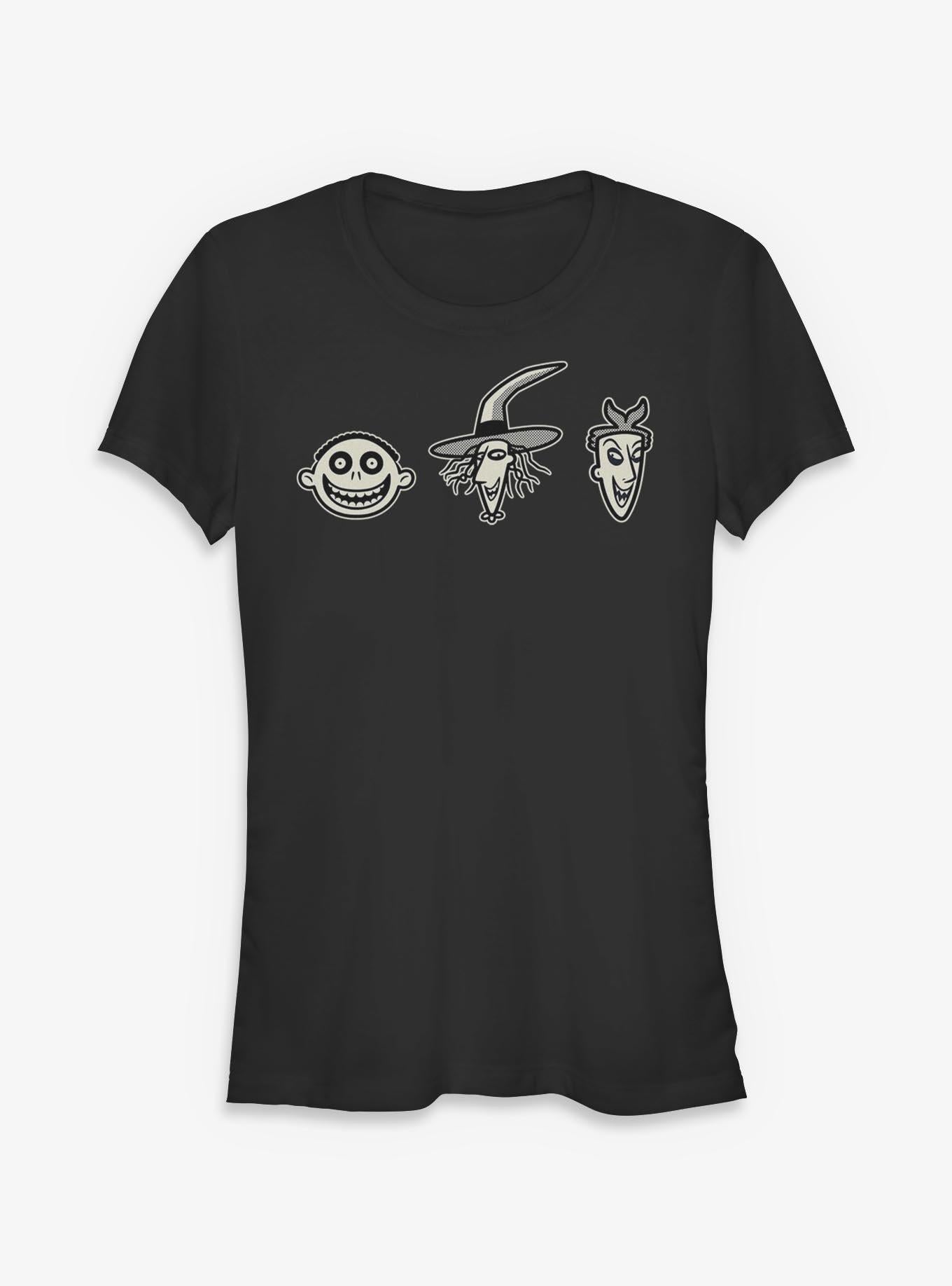 Disney The Nightmare Before Christmas Lock Shock Barrel Girls T-Shirt T-Shirt | Exclusive Edition | Perfect For Daily Wear