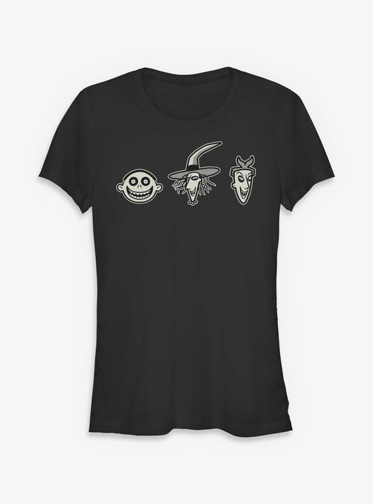 Disney The Nightmare Before Christmas Lock Shock Barrel Girls T-Shirt T-Shirt | Exclusive Edition | Perfect For Daily Wear