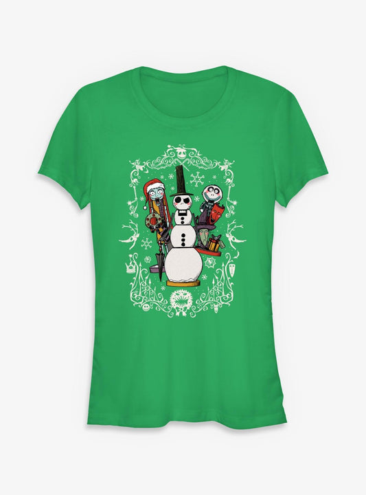 Disney The Nightmare Before Christmas A Scary Christmas Girls T-Shirt T-Shirt | Trending Design | Must-Have Style