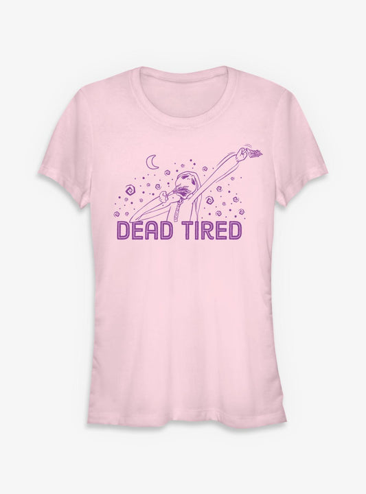 Disney The Nightmare Before Christmas Jack Is Dead Tired Girls T-Shirt T-Shirt | High-Quality Print | Perfect For Daily Wear