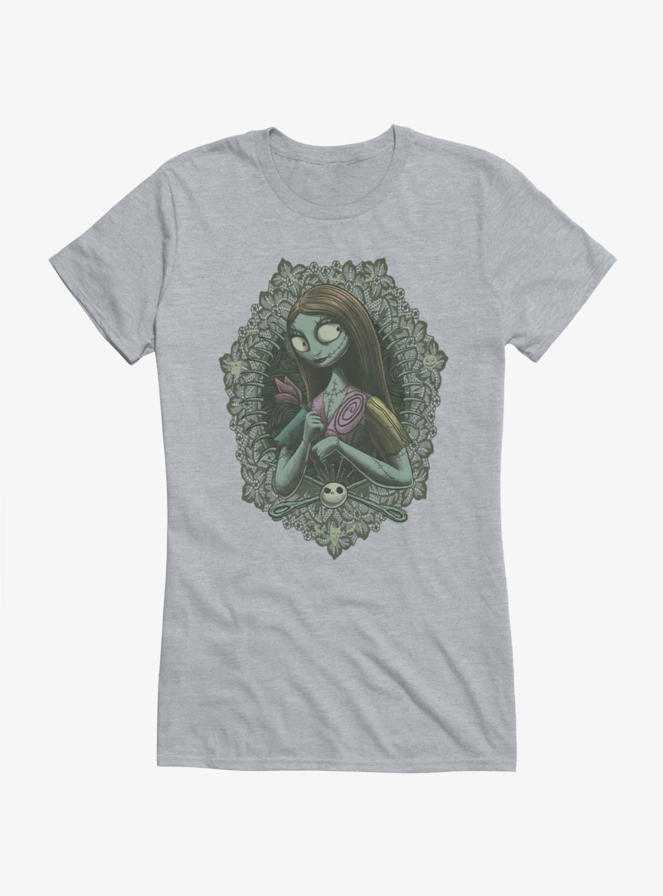 Disney The Nightmare Before Christmas Sally Girls T-Shirt Hot Topic Exclusive T-Shirt | Aesthetic Graphic | Perfect For Daily Wear
