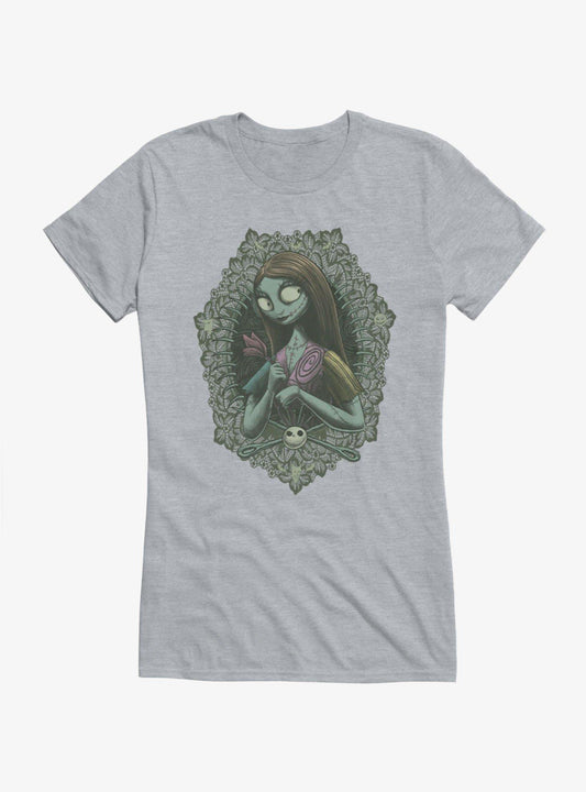 Disney The Nightmare Before Christmas Sally Girls T-Shirt Hot Topic Exclusive T-Shirt | Aesthetic Graphic | Perfect For Daily Wear