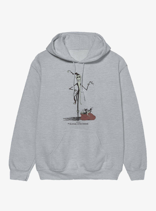 Disney The Nightmare Before Christmas Santa Hoodie Hot Topic Exclusive