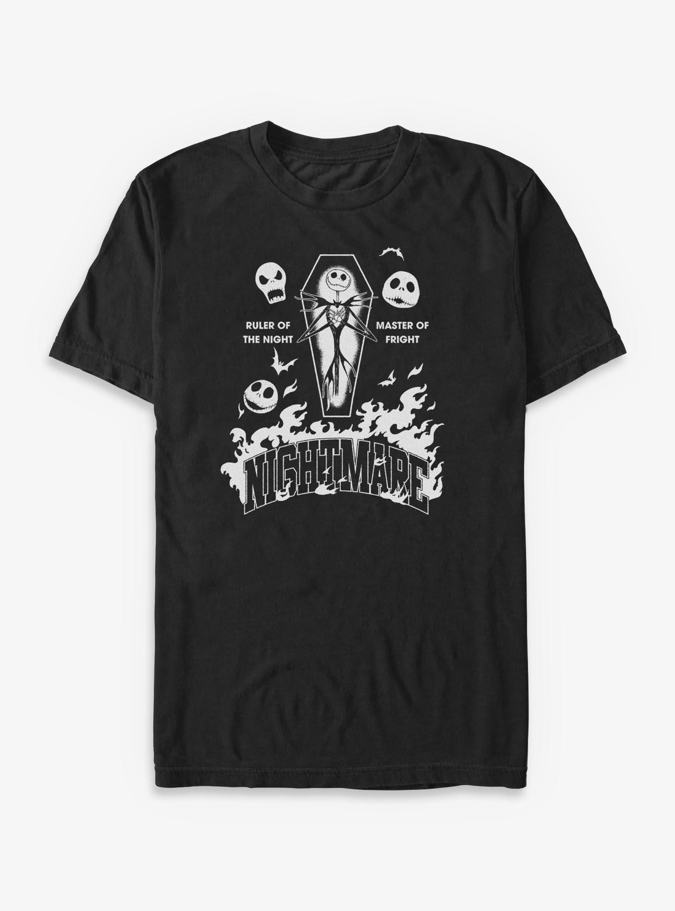 Disney The Nightmare Before Christmas Jack Nightmare Big Tall T-Shirt T-Shirt | Viral Style | High Demand Item