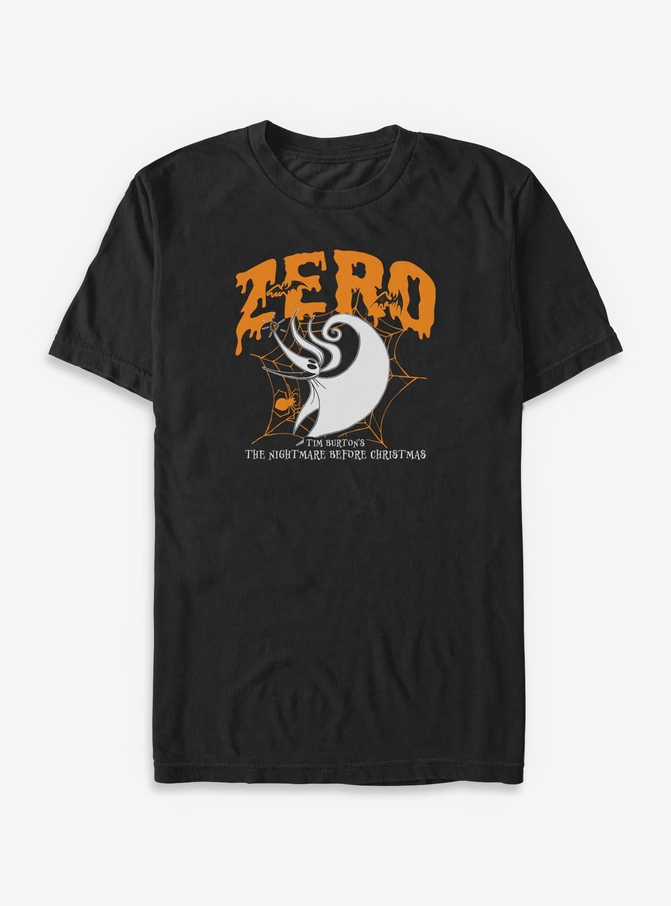 Disney The Nightmare Before Christmas Collegiate Zero Big Tall T-Shirt T-Shirt | Streetwear Vibe | High Demand Item