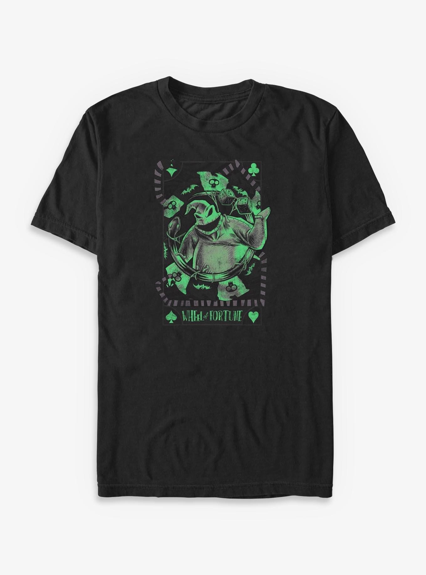 Disney The Nightmare Before Christmas Oogie Boogie Wheel Of Fortune Big Tall T-Shirt T-Shirt | High-Quality Print | High Demand Item