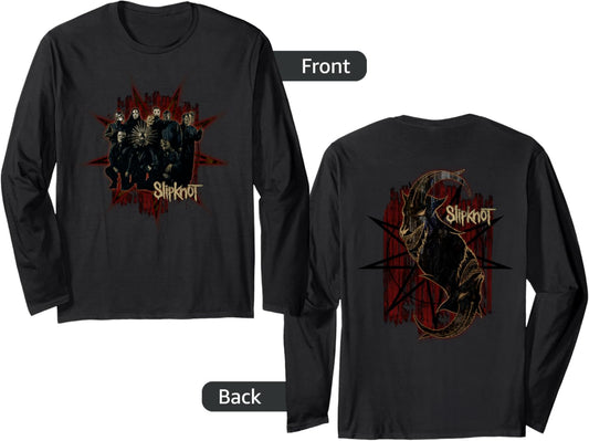 Slipknot Star Scratch Band Long Sleeve