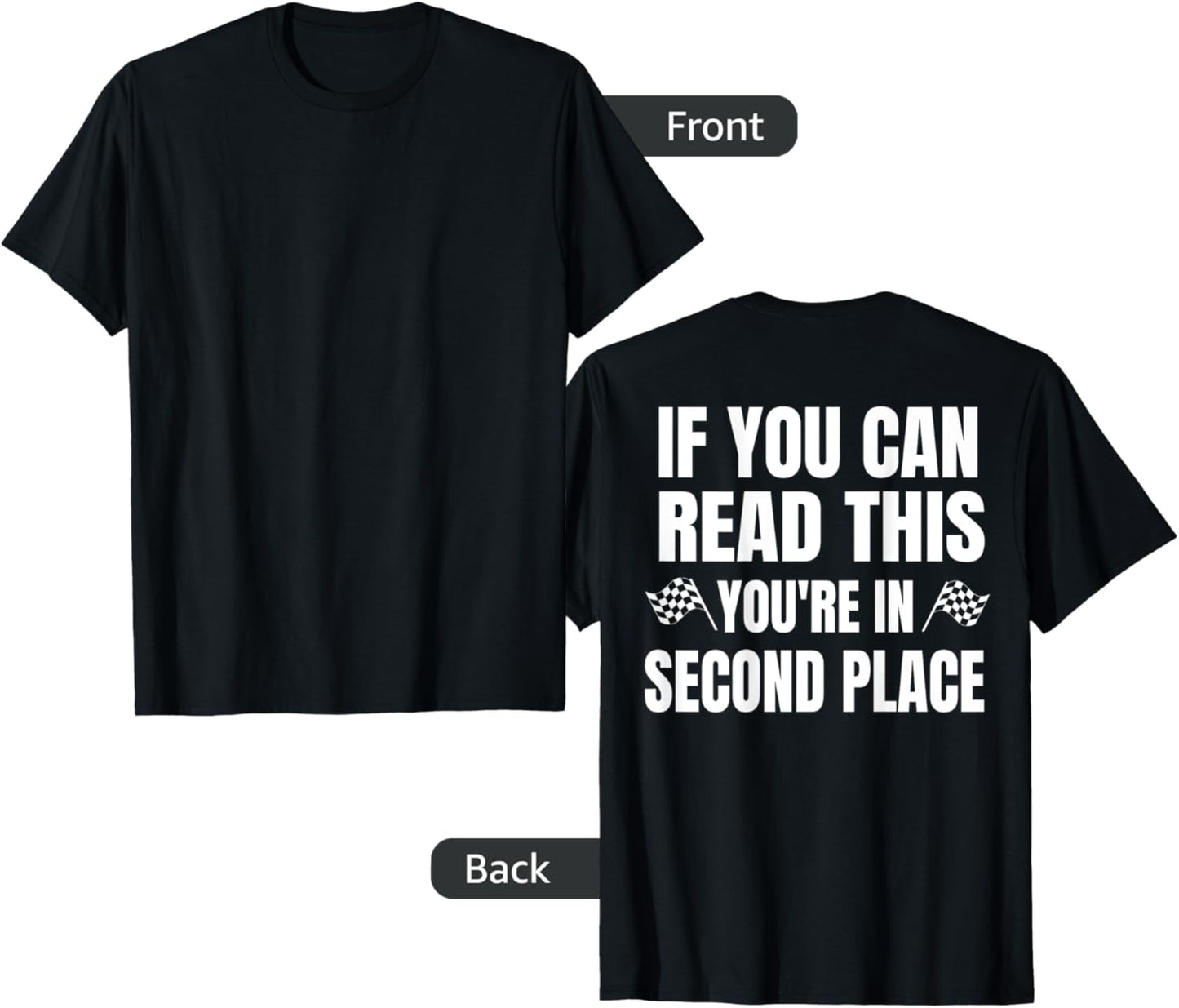 Racing Quote If You Can Read This You're In Second Place