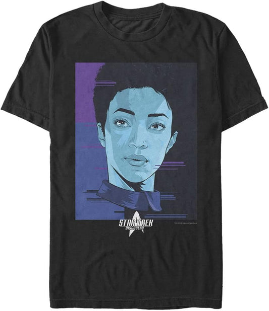 Star Trek Men's Big Michael T-Shirt, Black, X-Large Tall