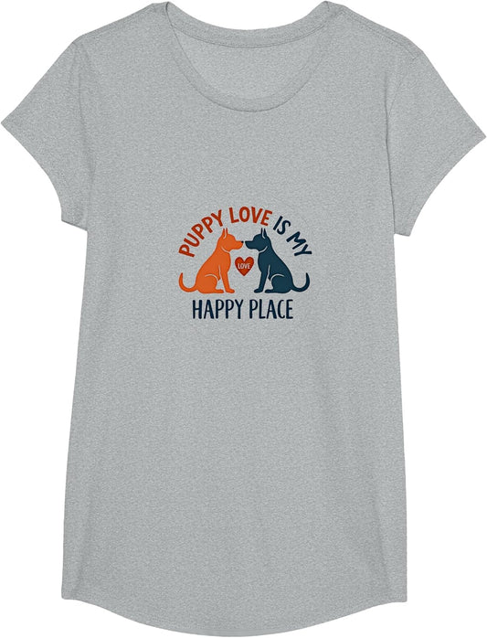 Puppy Love is My Happy Place Dog Lovers Heartwarming