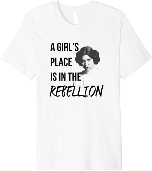 Star Wars Classic A Girl's Place Is In The Rebellion Leia Premium