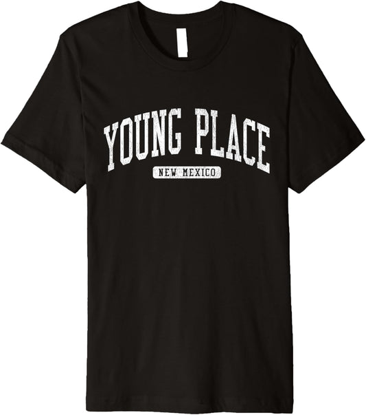 Young Place New Mexico NM JS03 College University Style Premium