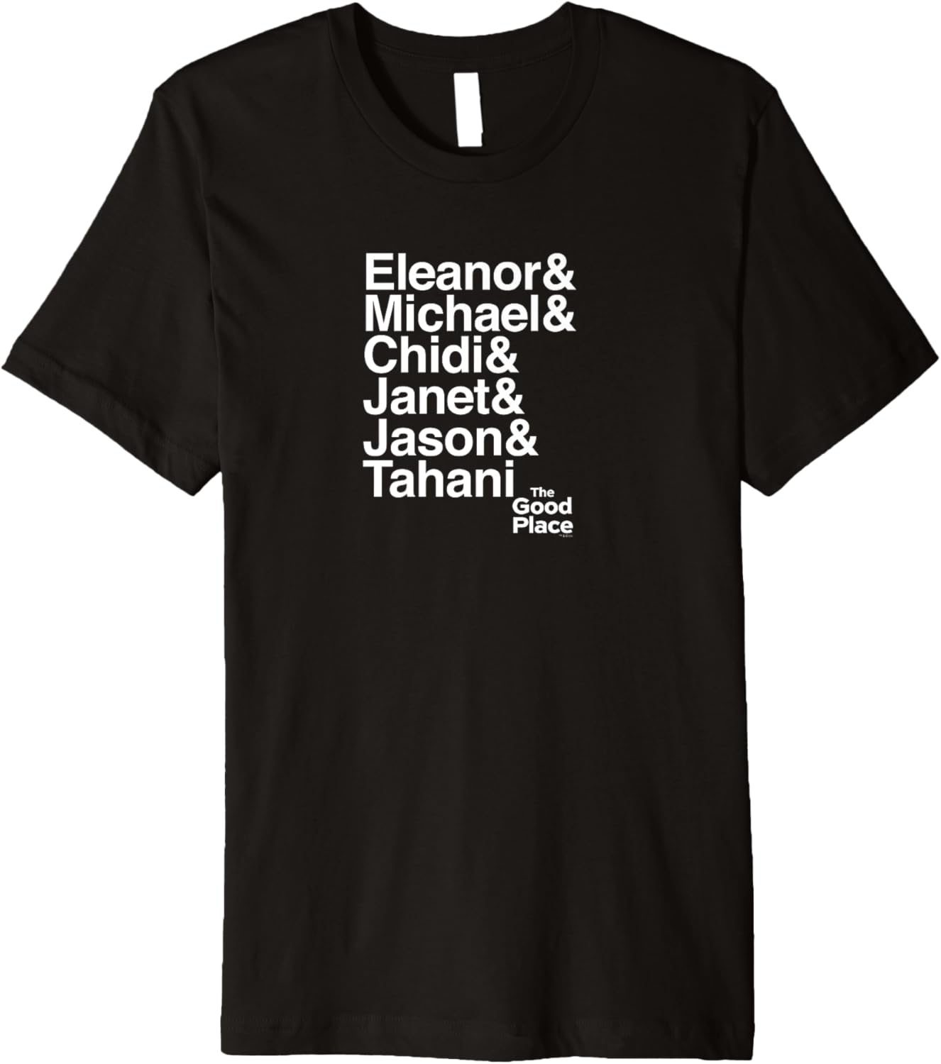 The Good Place Ampersand Premium Short Sleeve T-Shirt Premium