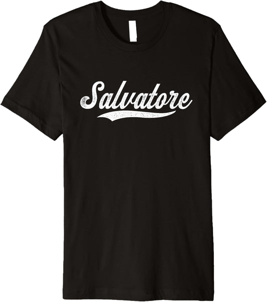 Distressed Script Michael Salvatore Prospect Baseball Fan Premium
