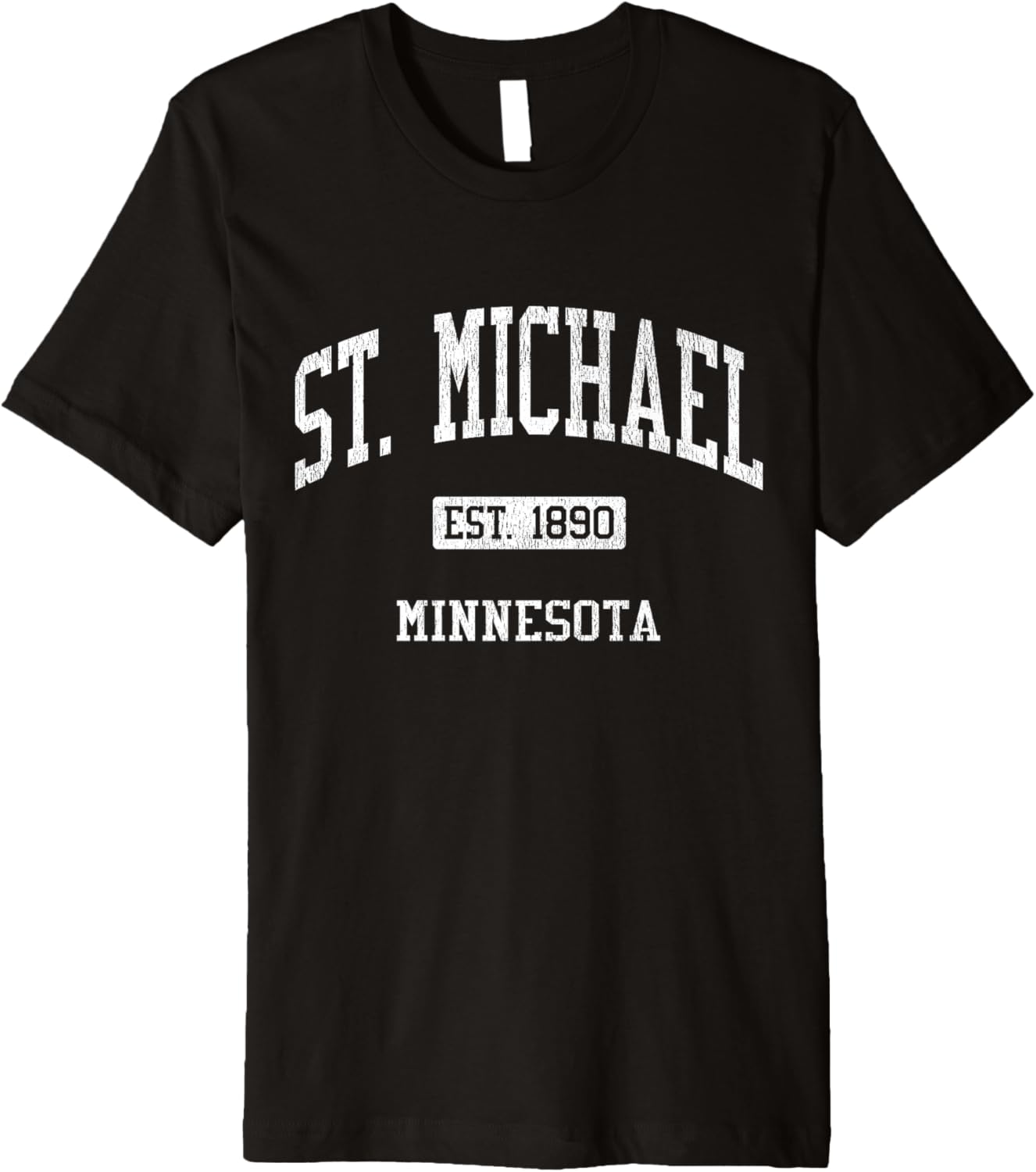 St. Michael Minnesota MN JS04 Vintage Athletic Sports Premium