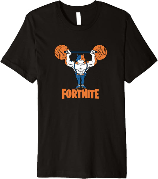 Fortnite Yarn Lifter Orange Text Premium