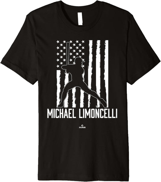 Distressed Flag Swing Michael Limoncelli Prospect Baseball Premium