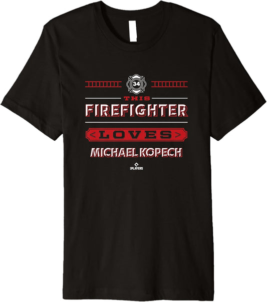 This Firefighter Loves Michael Kopech Premium