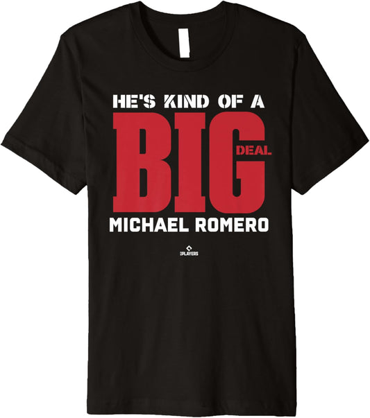 Big Deal Michael Romero Prospect Baseball Fan Gear Premium