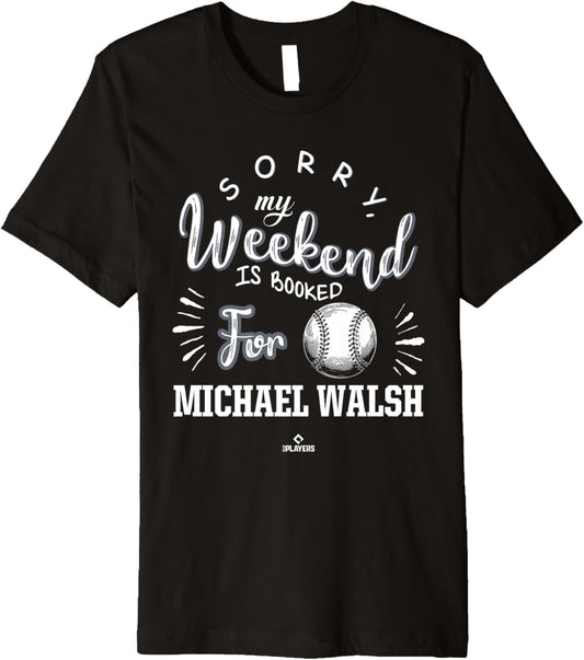 Weekend Booked for Michael Walsh Prospect Baseball Fan Gear Premium