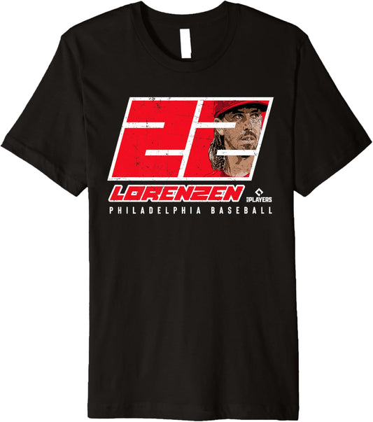 Silhouette Michael Lorenzen Philadelphia MLBPA Premium