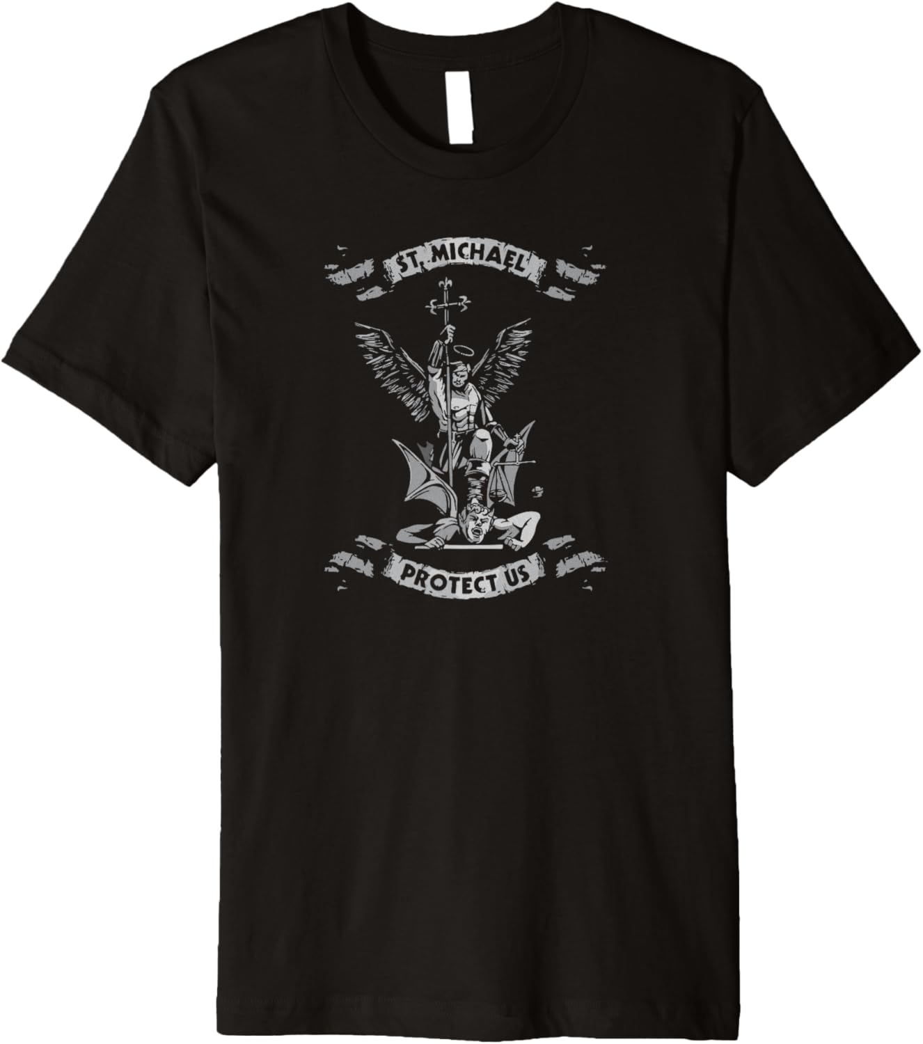 St. Michael Protect Us Premium