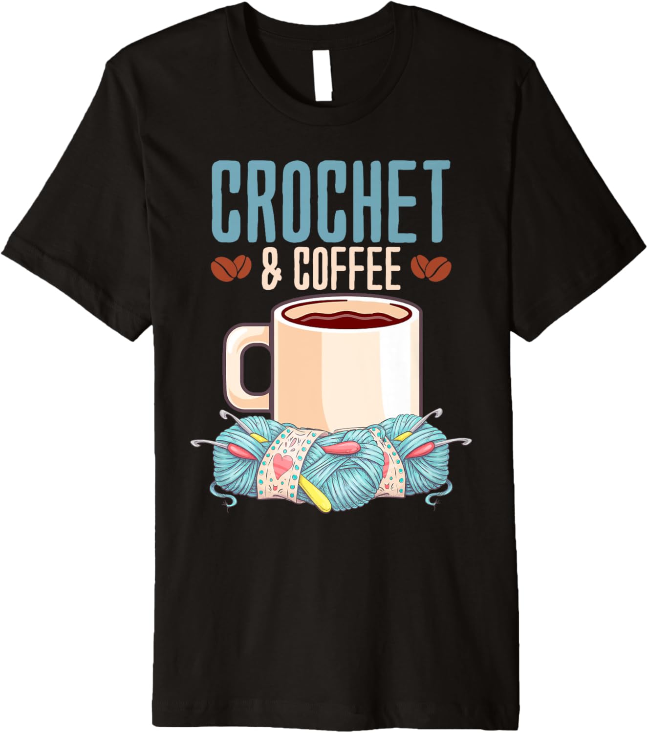 Crochet & Coffee - Yarn Lover Premium
