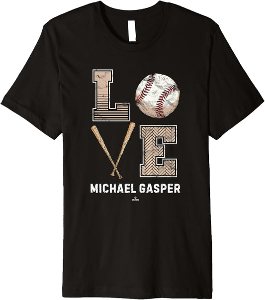Baseball Love Michael Gasper Prospect Baseball Fan Gear Premium