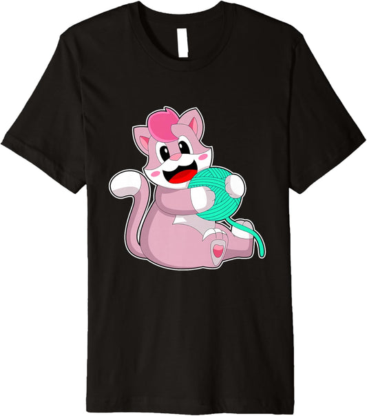 Cat Ball of yarn Premium