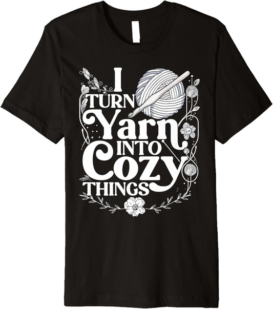 Yarn Crocheter Crochet Crocheting Knitting Premium