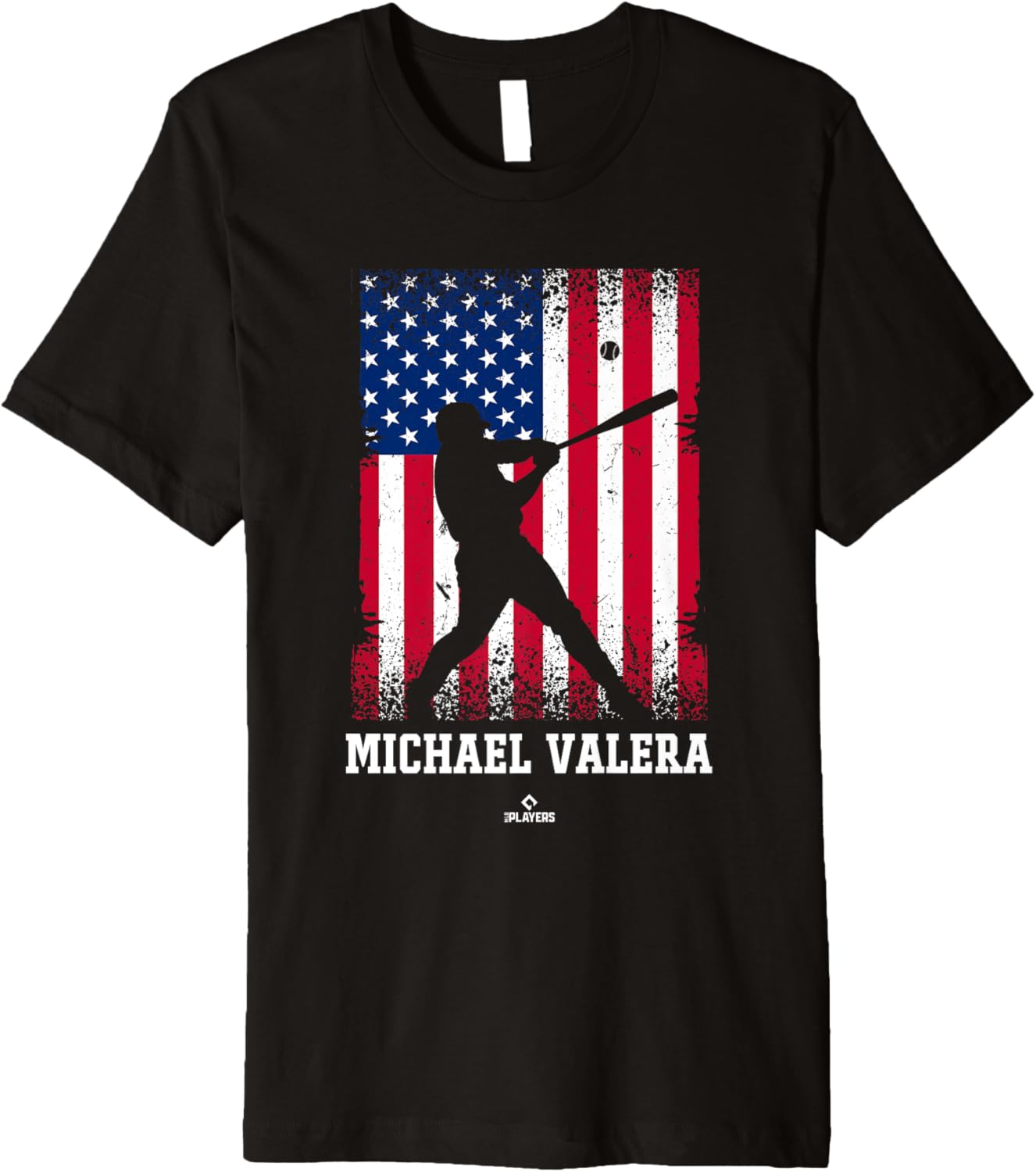 American Flag Swing Michael Valera Prospect Baseball Fan Premium