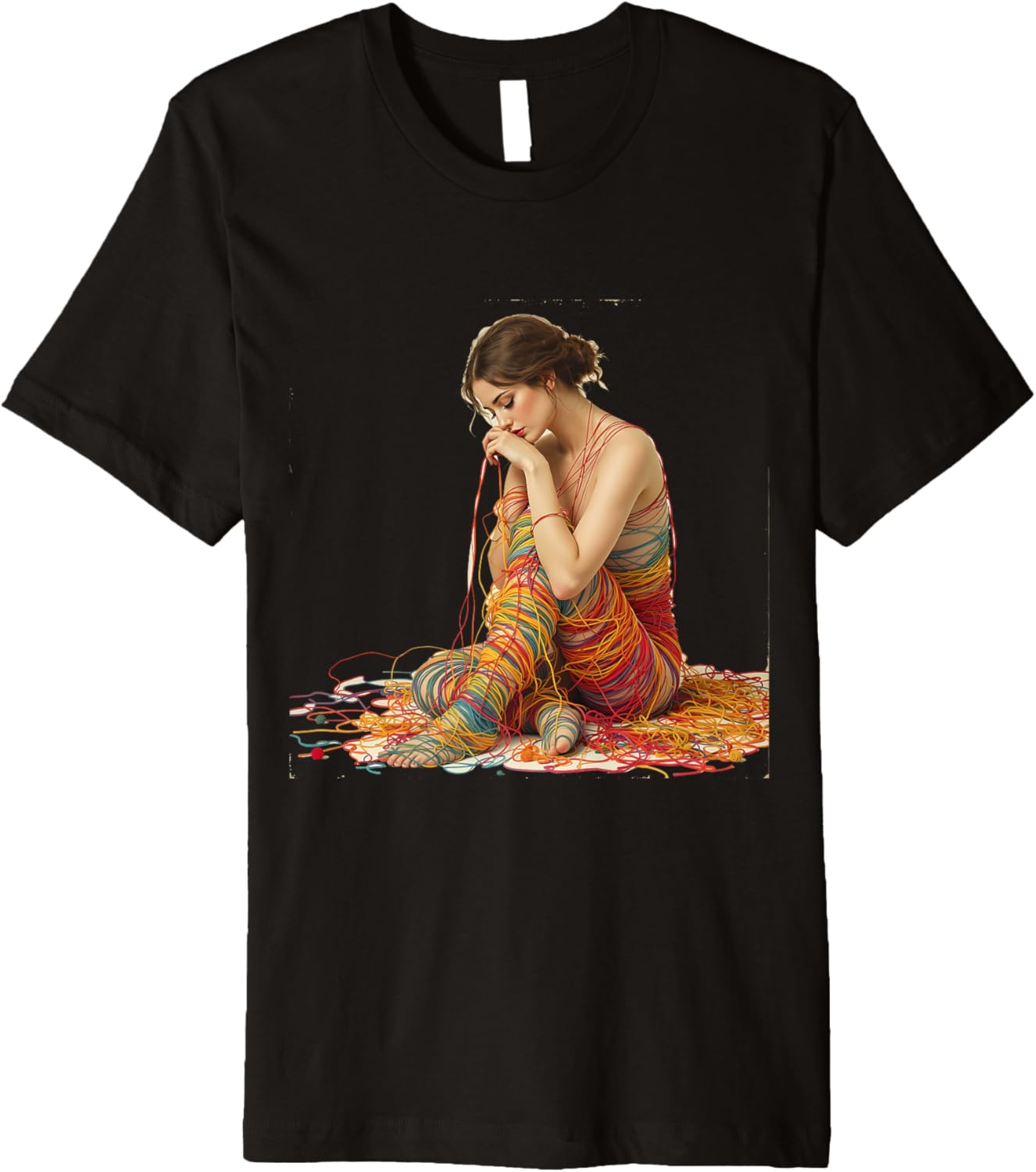 Fantasy Woven Wrapped Yarn Premium